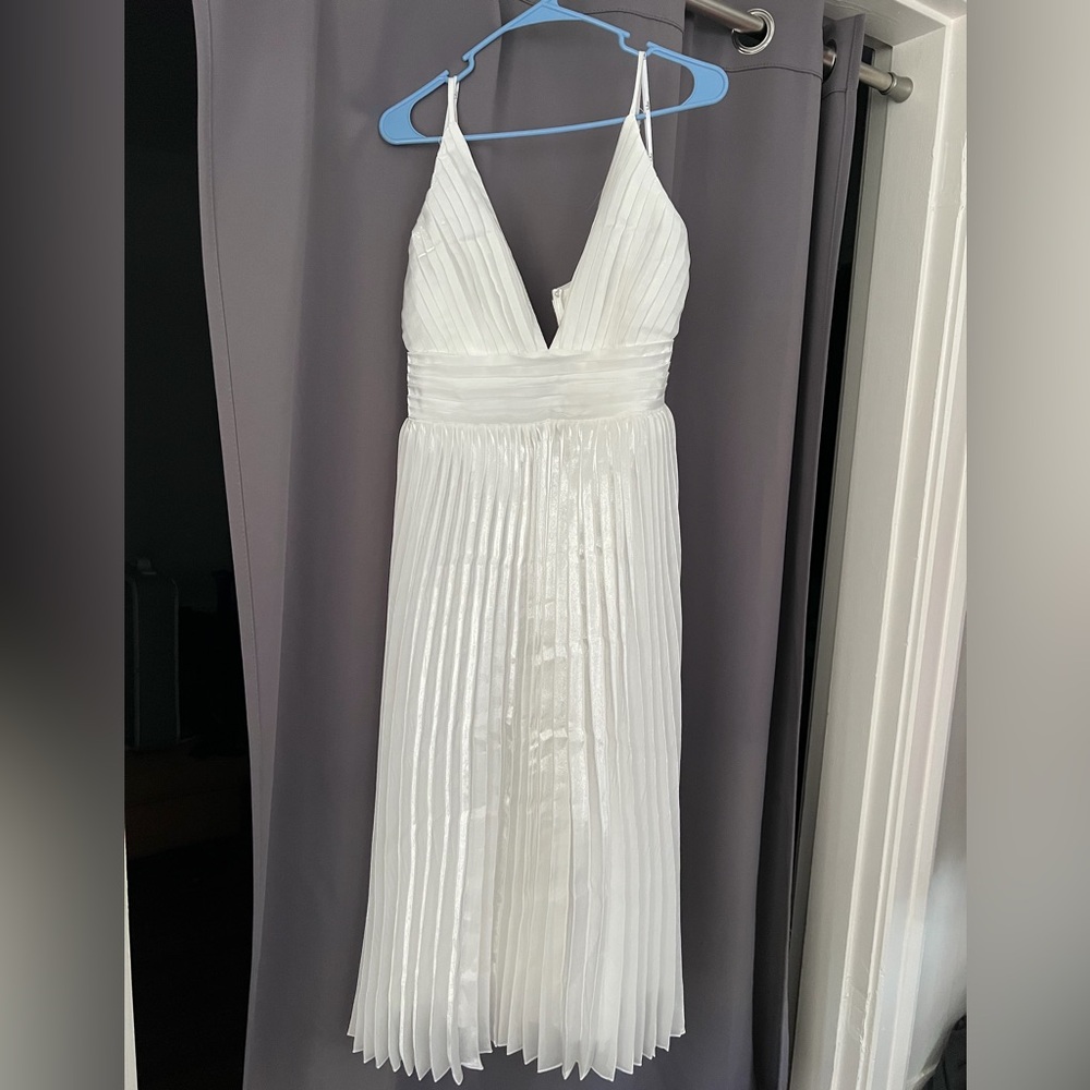 Lulu's Classic Ivory Dress